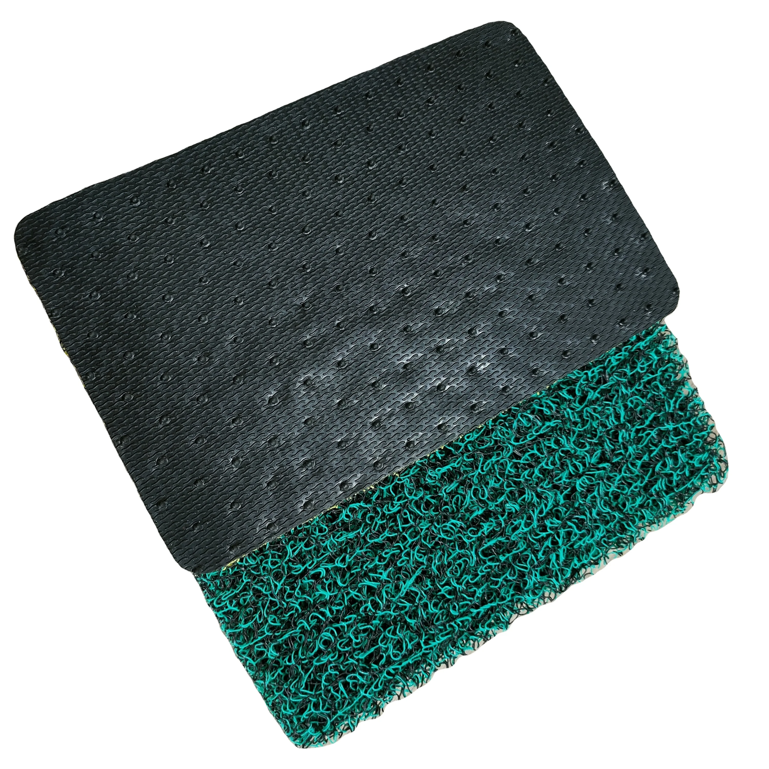 Wear Resistant PVC Coil Mat Floor Carpet/PVC Car Carpet/Plastic Gold Mining Moss Carpet with Spaghetti