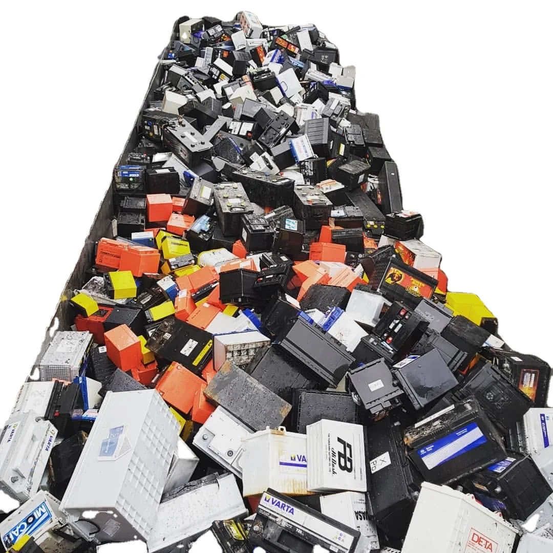 Lead Battery Scrap Used Car Scrap Drained Lead Acid Battery Auto Plate Weight Place Model Content