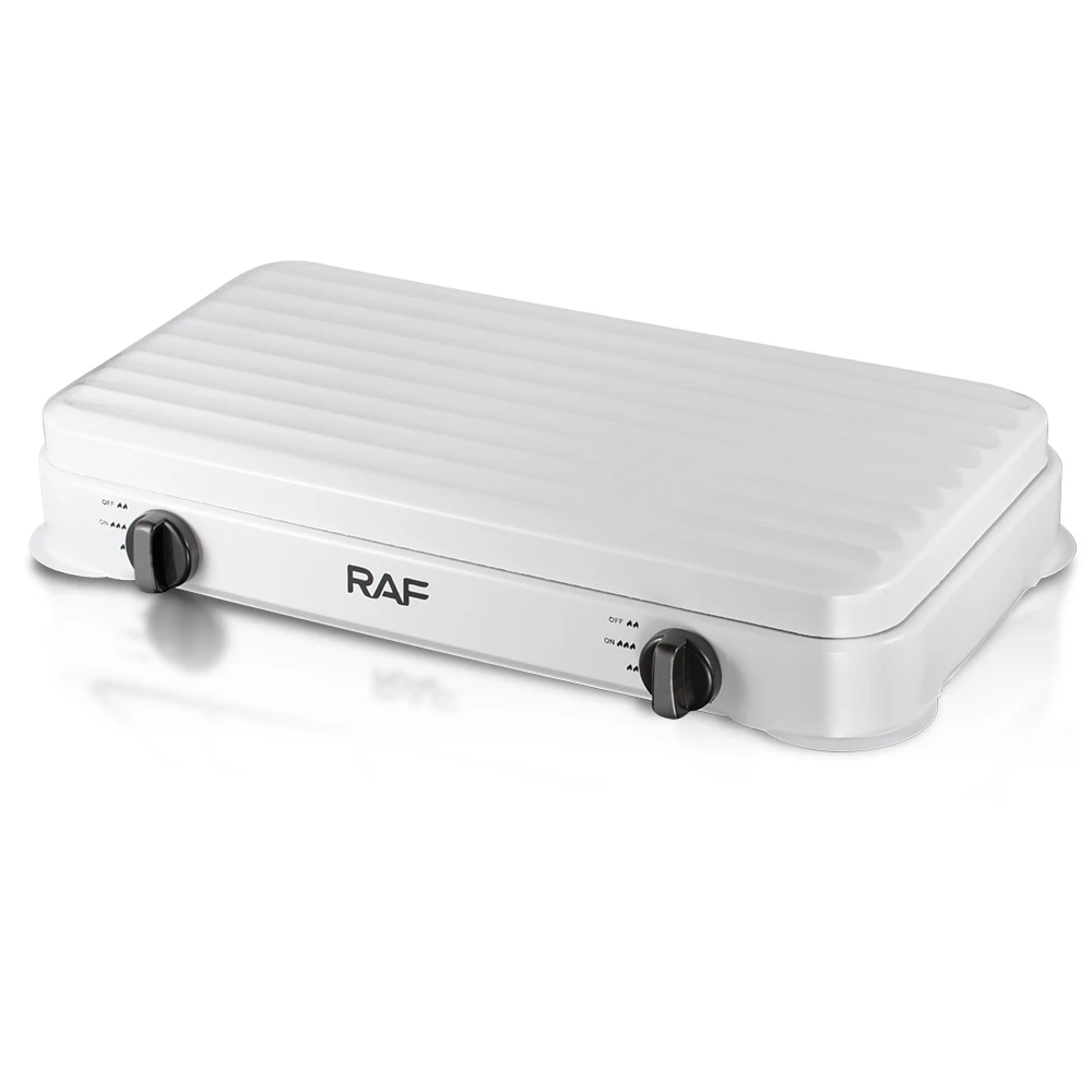RAF Quality Stainless Iron Desktop Cooktop Cooker Without Cylinder Kitchen Electric 2 Double Burners Gas Stove