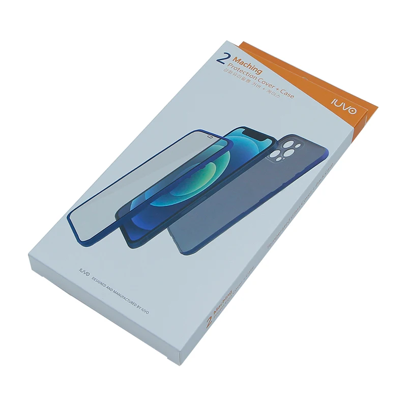 Wholesale Custom Cheap Phone Case Paper Box Packaging Screen Protector Tempered Glass Screen Shipping Box