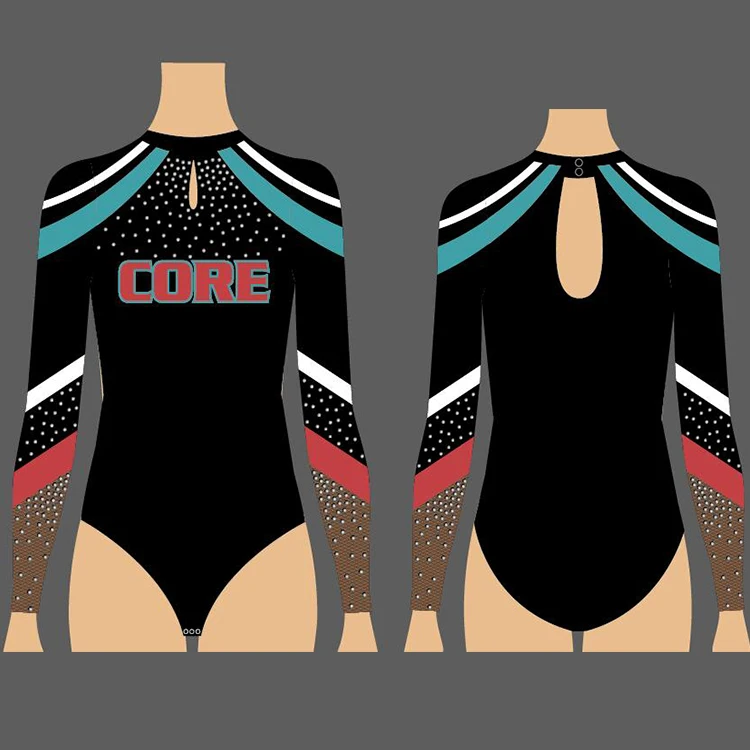 normzl hot design girlsmodel shiny color training dancewear gymnastic leotards for women