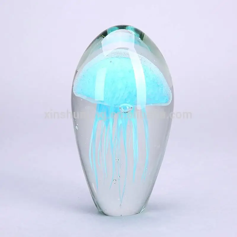 
high quality glass jellyfish glass jellyfish art glass 