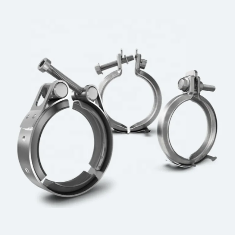 China hot sales of heavy duty stainless steel exhaust clamp V band hose clamp