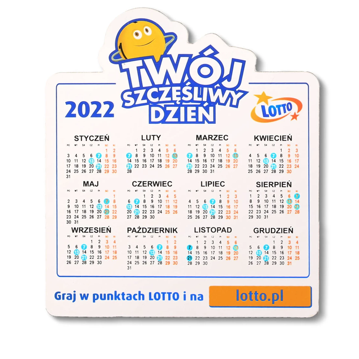 2023 бумажная форма на заказ, рекламная реклама, магнитный календарь для холодильника, холодильника, холодильника