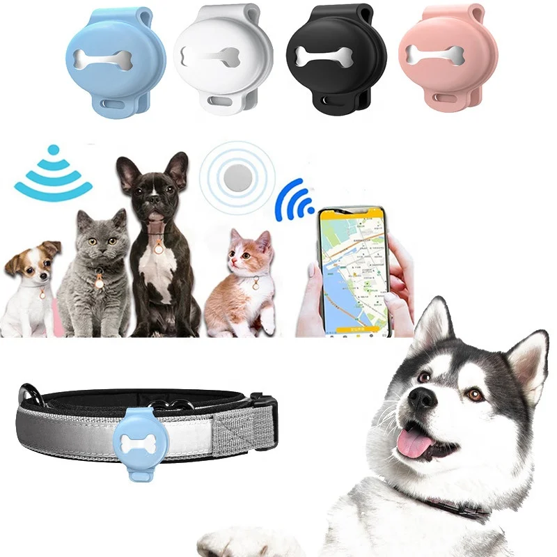 Pet Dog Cat Bird Tag Anti-Lost Smart GPS Tracker Locator Wearable Protective Cover Case