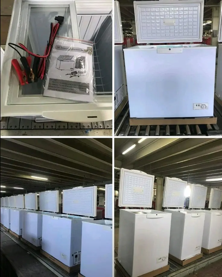 Langle 105L Солнечный холодильник постоянного тока 12 В/24 В автомобильный RV солнечный морозильник