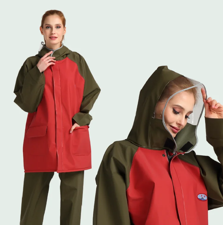 
Durable Using Low Price Plastic Waterproof Outdoor Warm Sport Non-slip Travel Raincoat 