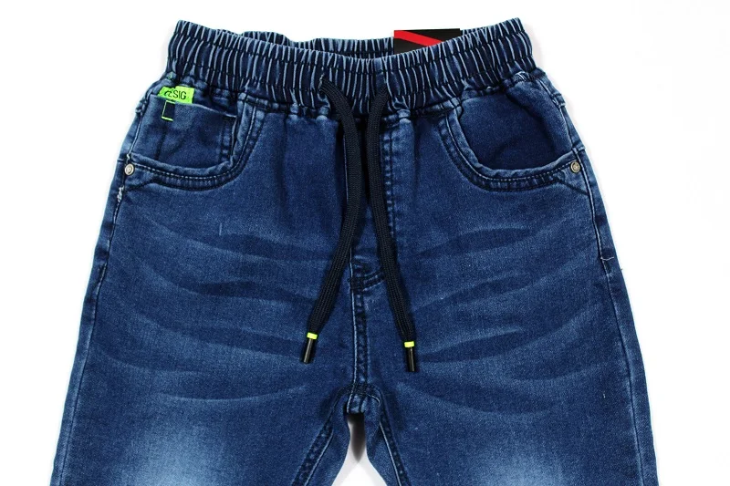
S&G New Fashion Custom Children Boys Jeans Teen Kids Denim Trousers Student High Waist Stretch Casual Pants Breathable Clothing 