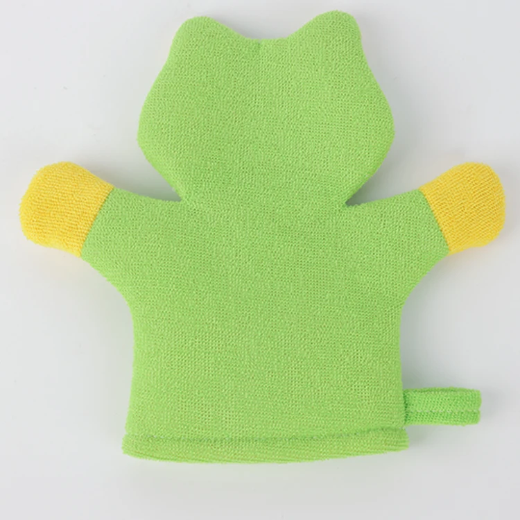 Kids Dead Skin Remover Mitts Gloves Professional Body Scrub Glove Soft Skin Care Bath Glove Exfoliating for baby