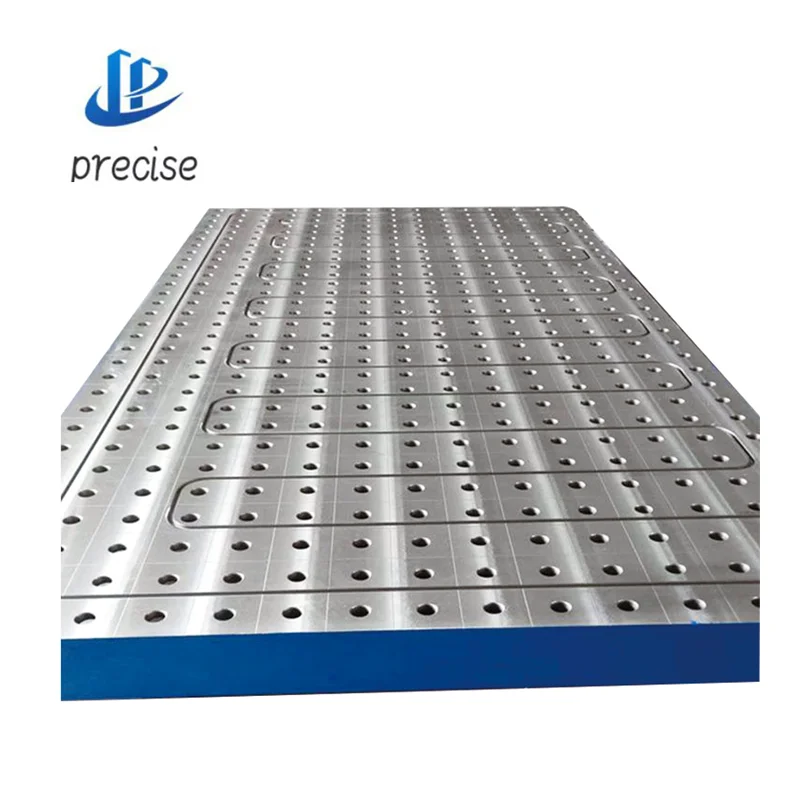HT300 material cast iron floor plate with t slot cast iron surface plate