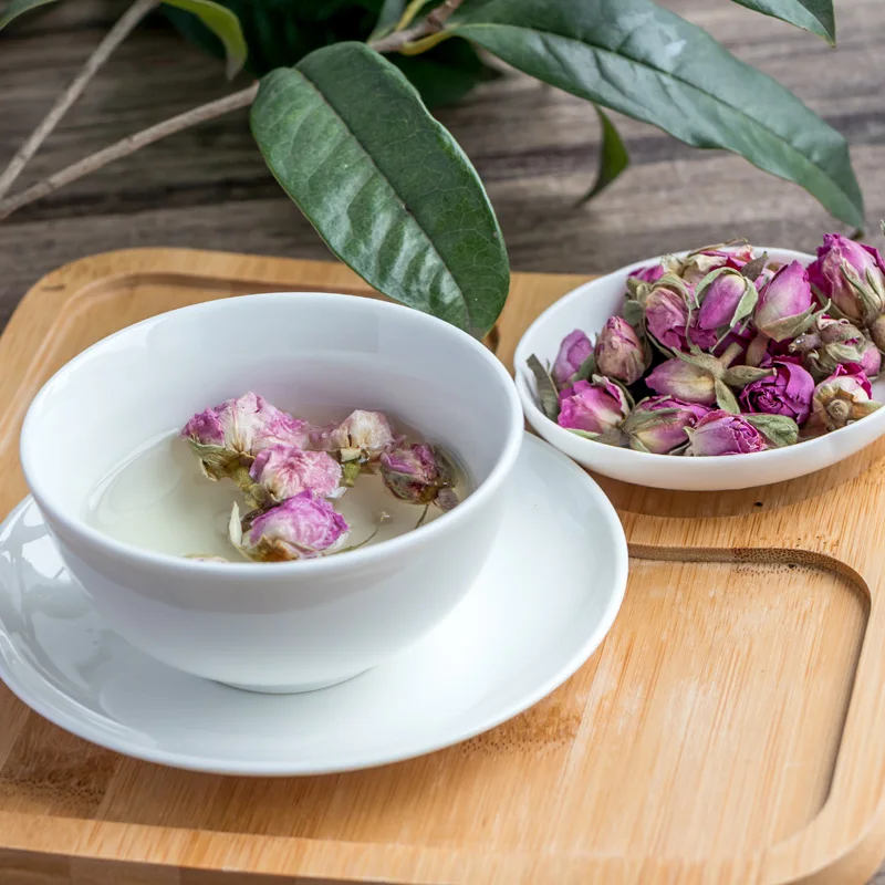 Good For Beauty Slimming China Herbal Tea Healthy Dried Pink Rose Flower Tea
