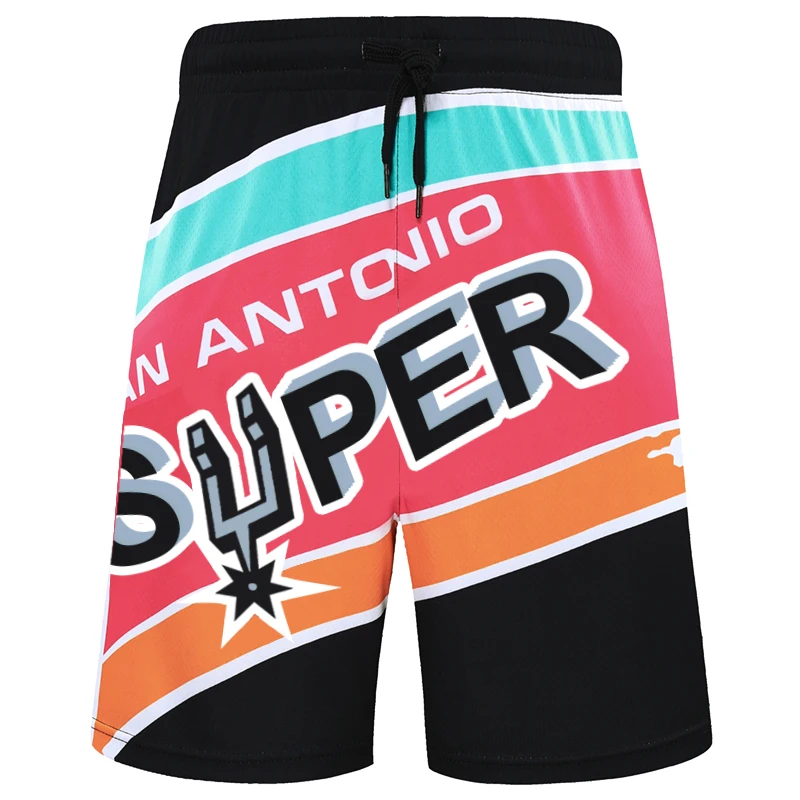 Custom Sublimation Print Basketball Shorts polyester basketball training shorts for sale