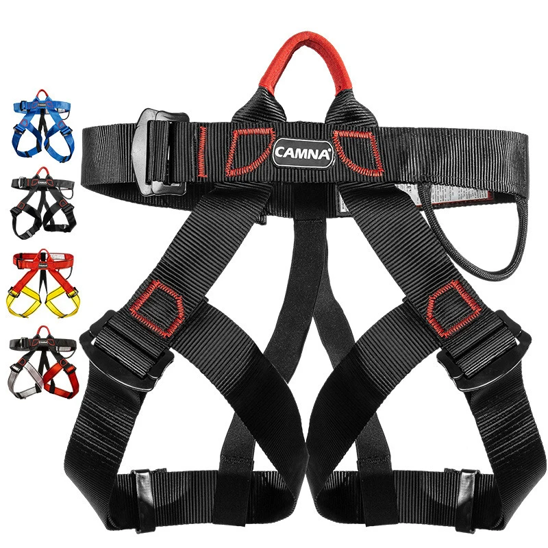 Outdoor Climbing Speed Down Seat Belt High Altitude Waist Safety Belt Half Body Safety Harness For Working At Height