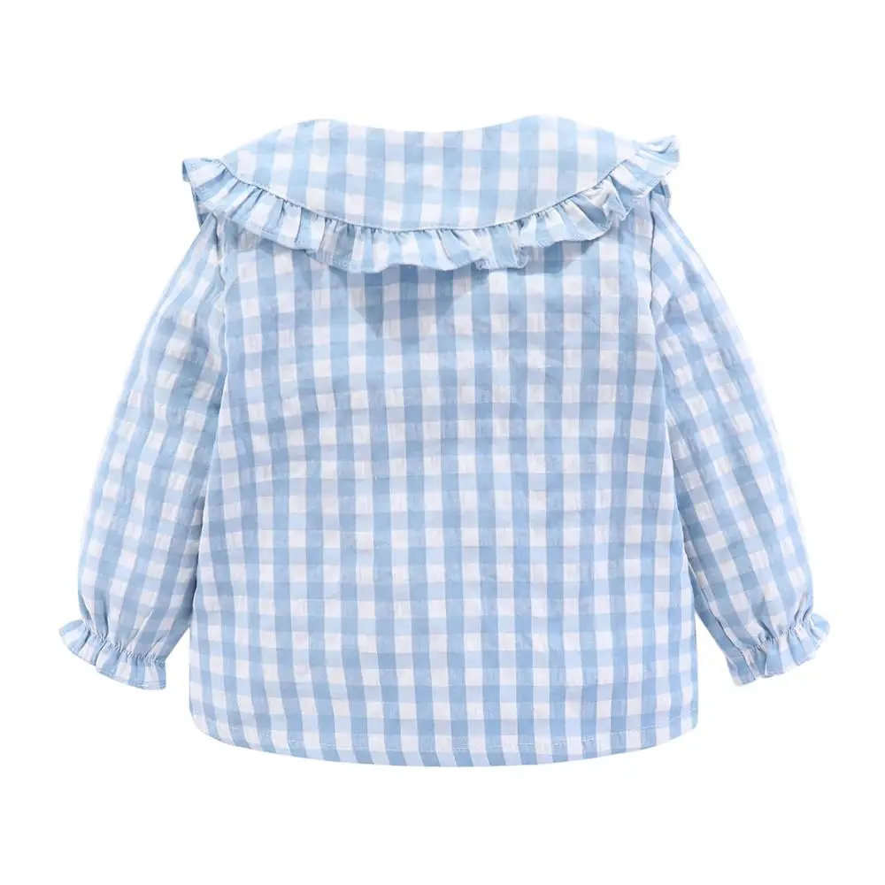 
Mudkingdom Warm Stylish Cheap Girls Pajamas Kids Plaid Sleepwear Cute pjs For Kids 