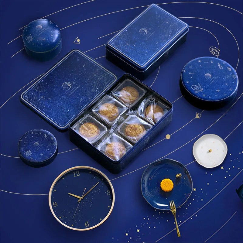 
Manufacturer wholesale high quality square metal tin box tin container for candy ,baking cookies,tea and sweets 