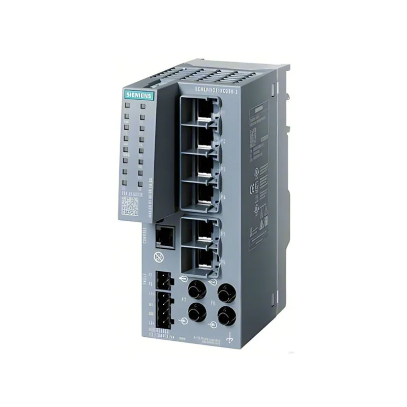 6GK5206-2GS00-2AC2 SCALANCE XC206-2SFP G2IE Switch Module PLC Siemens 6GK52062GS002AC2 6x10/100 Mbit/s RJ45 2x1000 SFP Interface