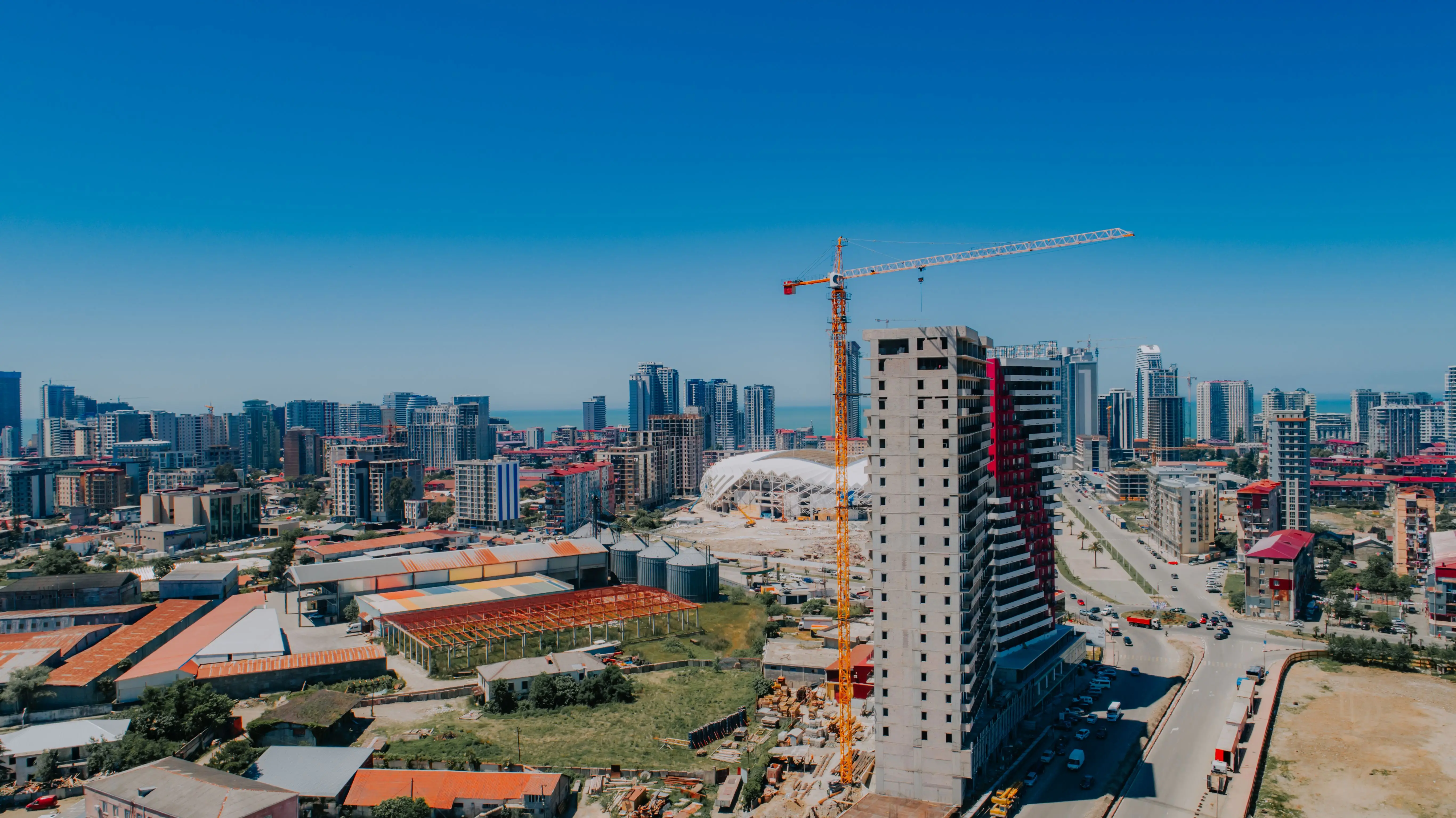 building tower crane