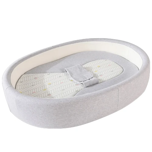 Cuna De коробка лакированные Портативный Путешествия новорожденных младенческой кроватки для новорожденных, хлопковый облегающий спальный гнездо