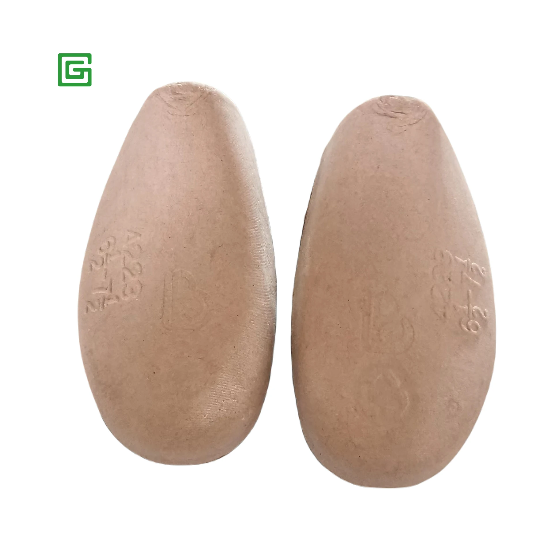 Biodegradable Custom Colors Shoe Trees Retail Molded Pulp Shoes Stretcher