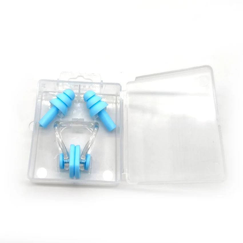 Китайский поставщик, изысканные носовые Клипсы из ТПЭ всех цветов для плавания