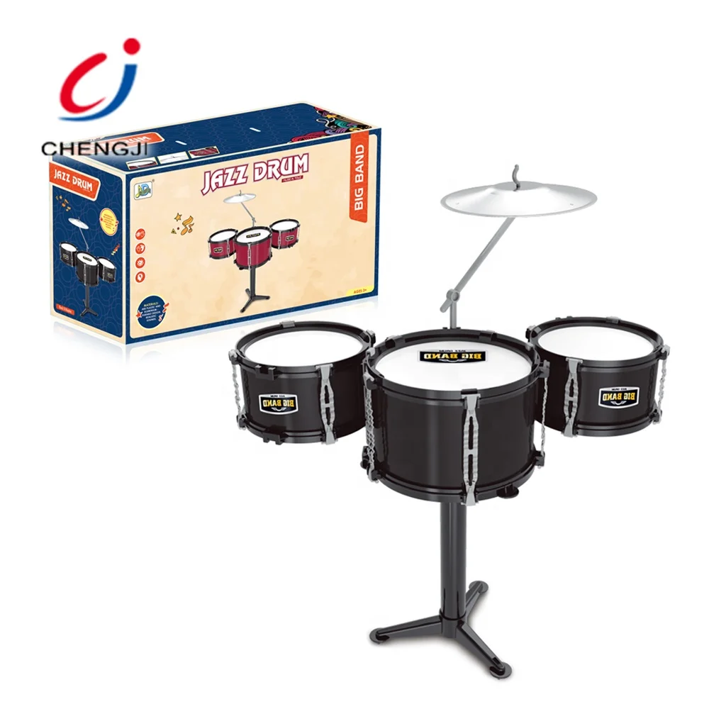 Musical educational big musical instrument set play jazz children drum set toys