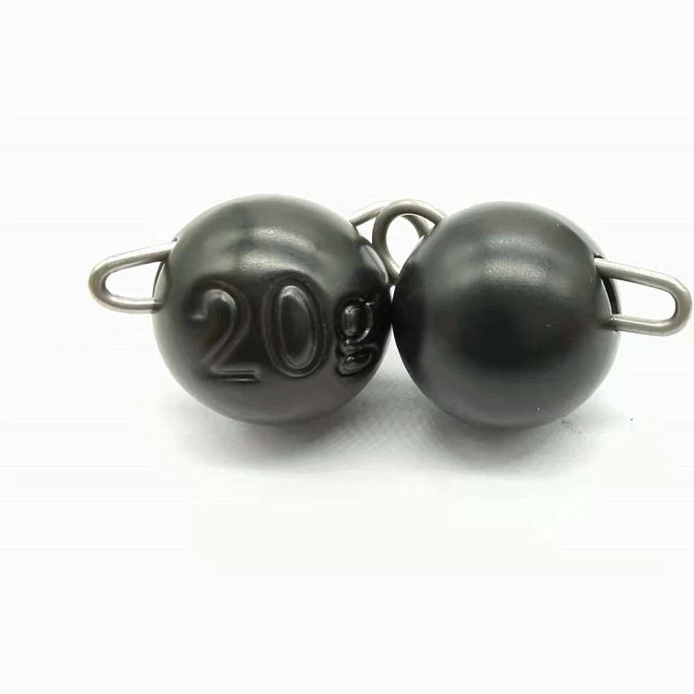 Top Sale Tungsten Cheburashka Sinker JIG HEAD BALL Drop Shot Weight Full in Stock