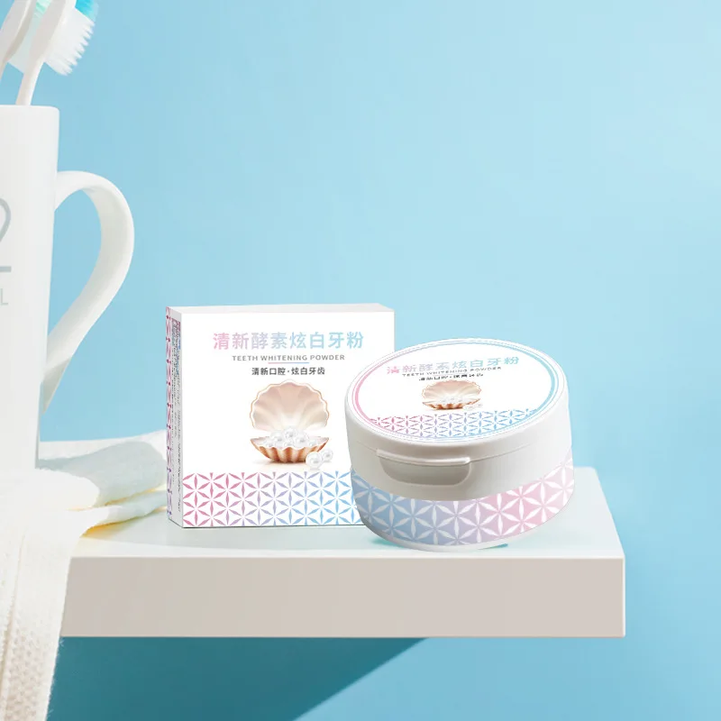 New Tooth Powder Natural Baking Soda Strength Teeth Whitening Powder Tooth Cleaning Powder For Anti-cavity Private Label