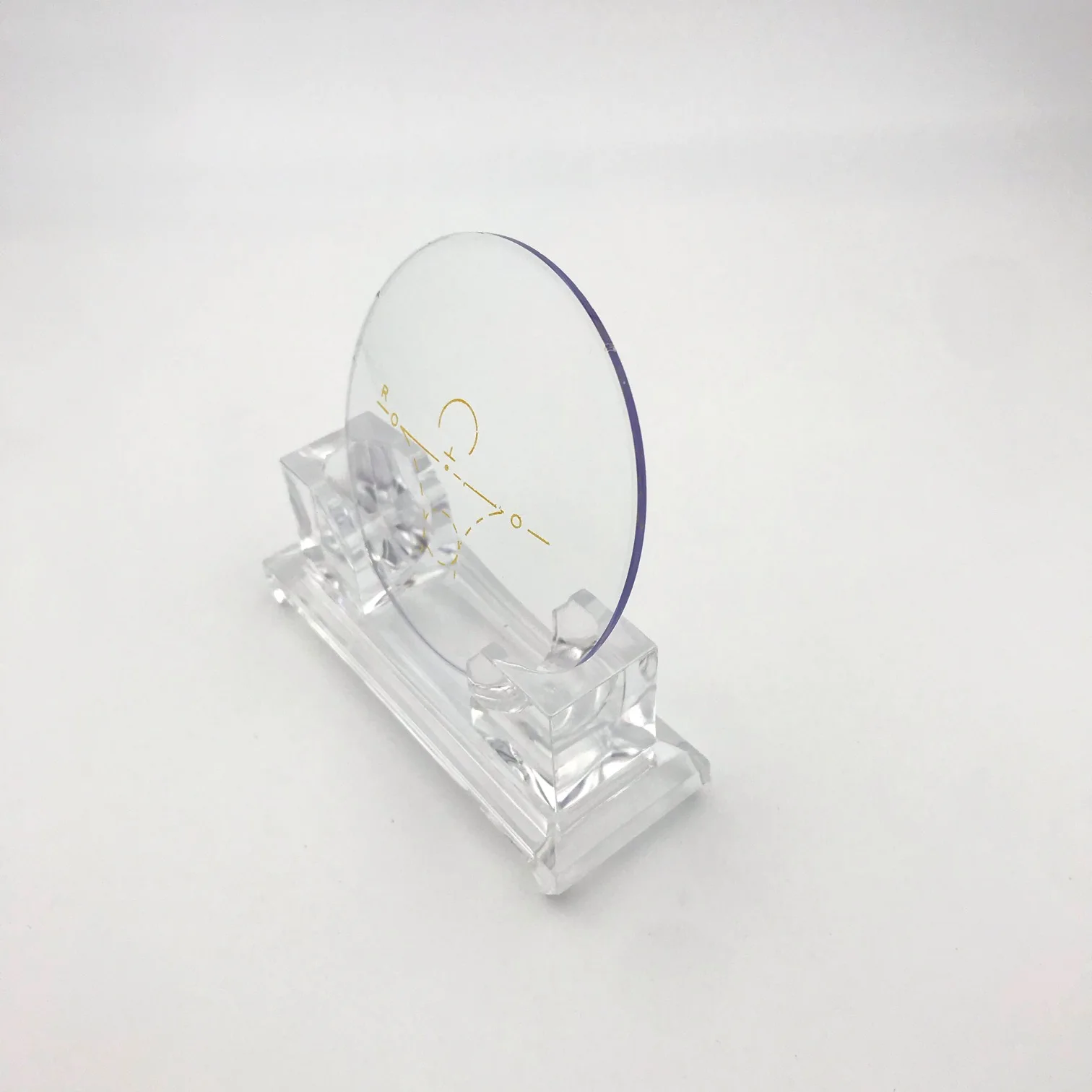 1.56 UV420 HMC 70MM Blue Cut HMC Single Vision Optical Lenses In Eyeglasses