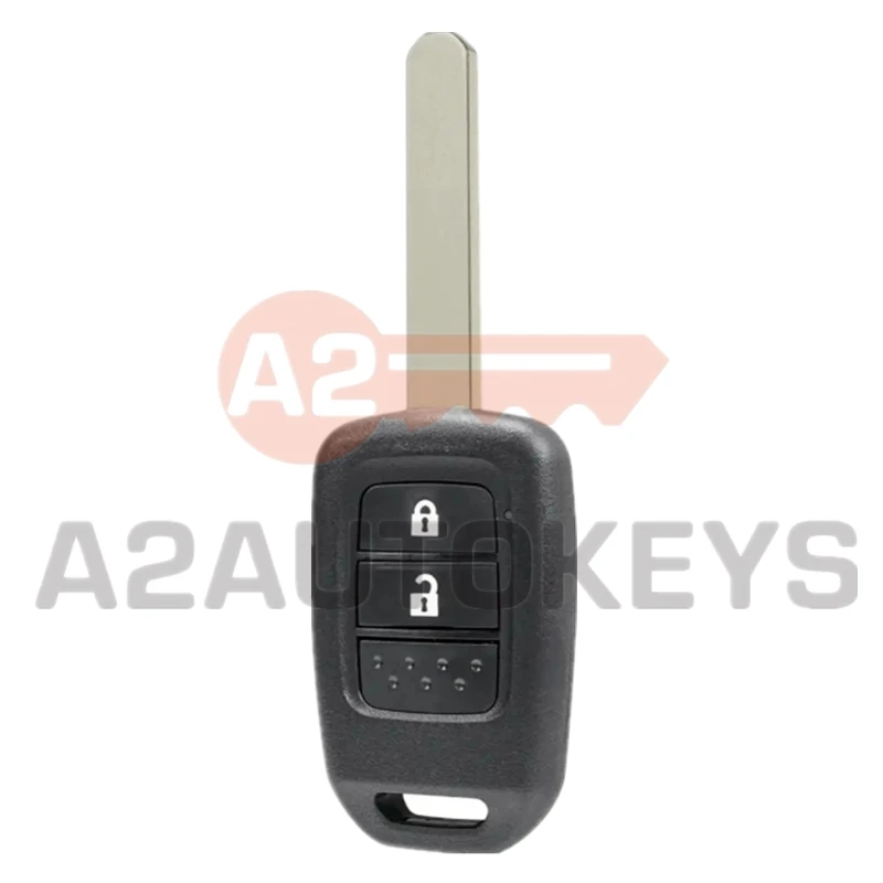 A2AUTOKEYS For Honda Brio Mobilio 2015 2016 Remote Car Key 2 Buttons 433Mhz Auto Smart Remote Car Key with 46 Chip