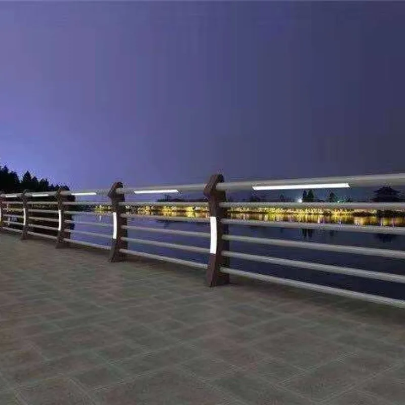 High quality stainless steel composite bridge guardrail bridge barrier pipes Made in China