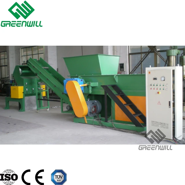 rubber shredder machine/tobacco leaf shredder/mini plastic shredder