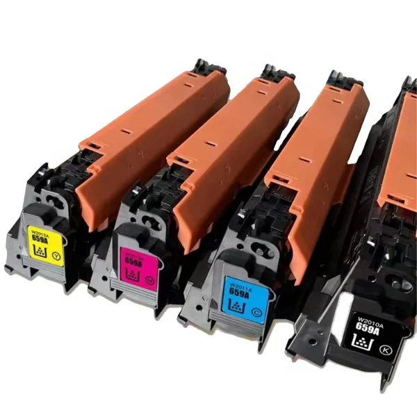 Color Toner Cartridge W2010X to W2013X, 659X toner with chip for HP Color LaserJet Enterprise M856dn M856x MFP M776dn 776z 776zs