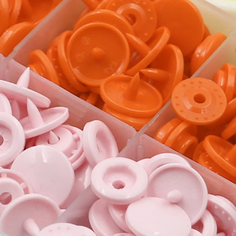 Factory wholesale Colorful button resinSnap Button T3_t5_t8_t15 Plastic Press Snap Button for Garment