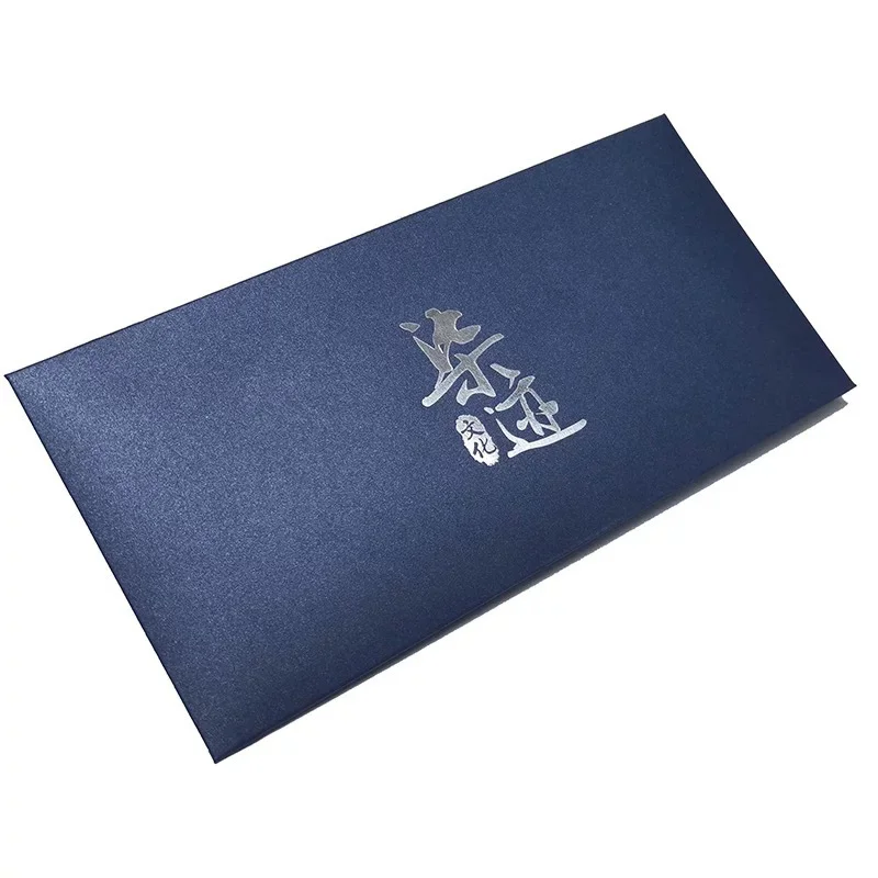 Brown Kraft Paper Mini Square Gift Card Holder Envelopes With Heart Shaped Clasp For Wedding Invitation