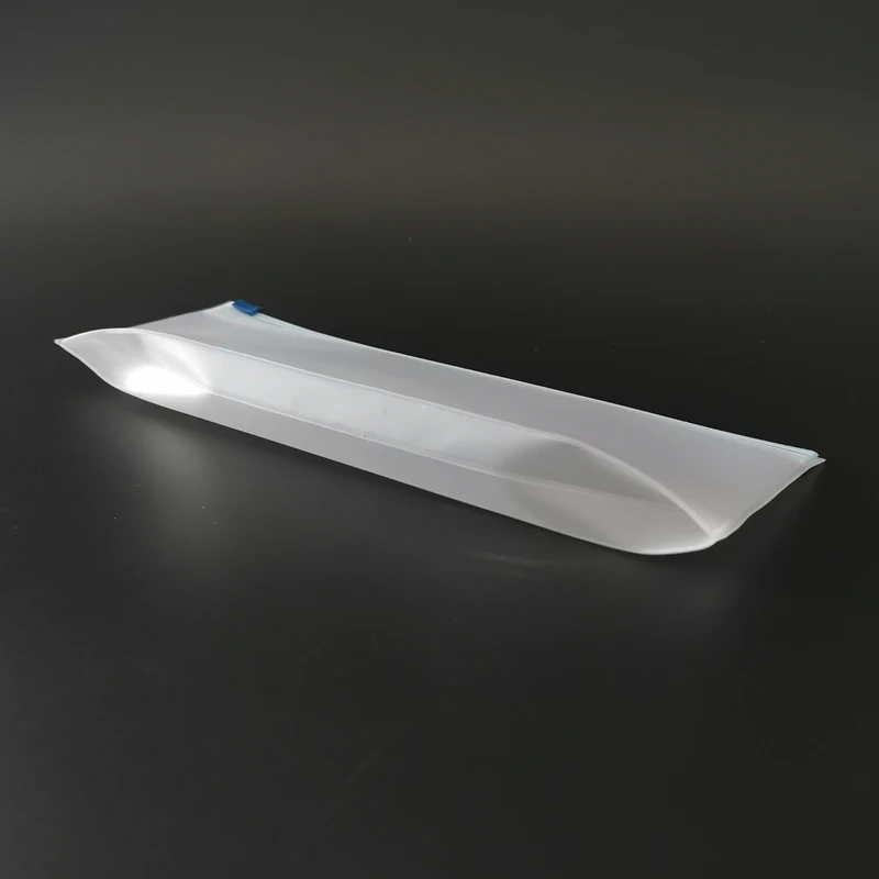 Recycled EVA Plastic Zip Bag EVA Frosted Bags for Cosmetic Brushes