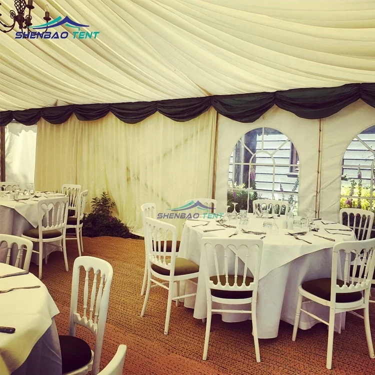 Modern Clear Roof Wedding Tents Transparent Party Event Wedding Glass Wall Atrium Tent for Commercial Ceremony