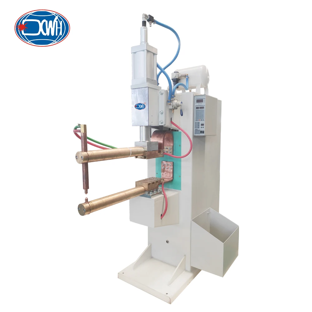 Stainless Steel Cookware Rebar 220V Manual Resistance Welders Long Arm Spot Welder Welding Machine