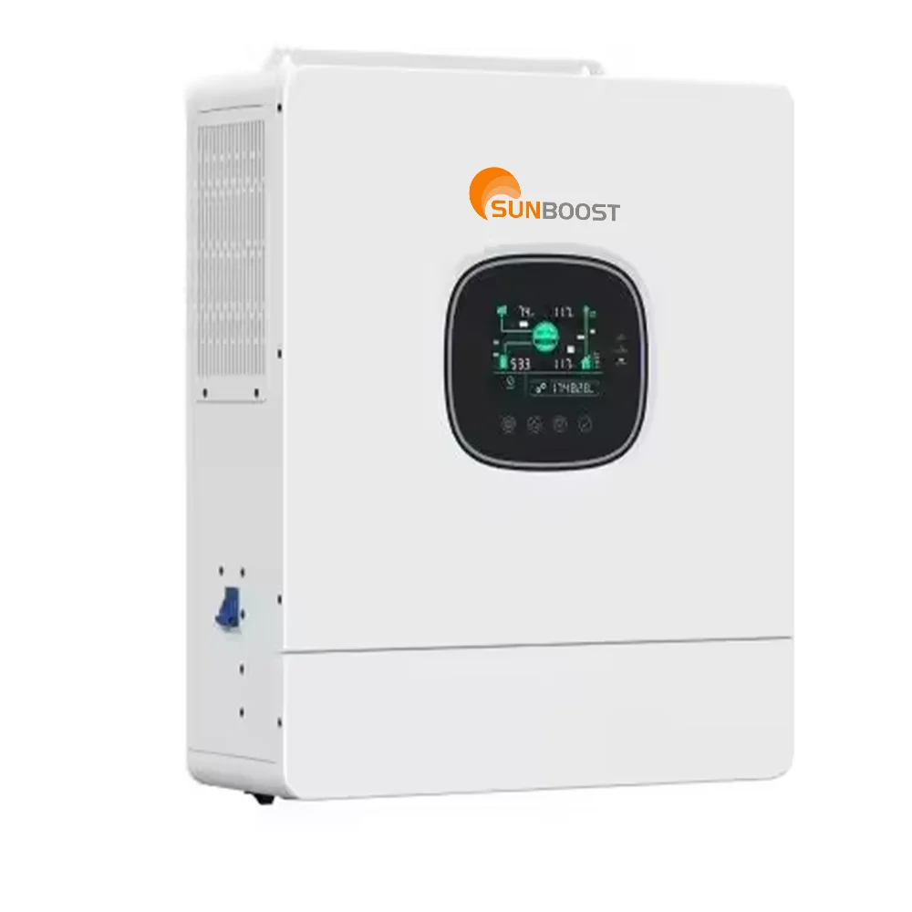 SUNBOOST 48 В батарея 5 кВт 10 30 параллельный Гибридный выключенный 120 разделенная фаза DC/AC MPPT струна солнечной панели инвертор Китай