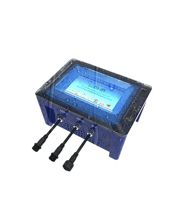 Poultry Pig House LED Lighting Control and Management System