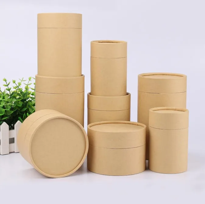 Homay packaging paper tube with size color and logo customization  for cosmetic