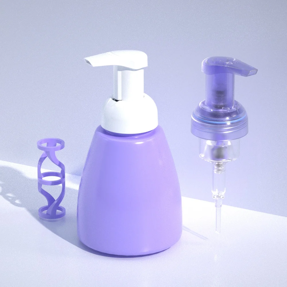 40/400  40mm  Pp Plastic Left Right Switch Soap Liquid Dispenser Foam Pump Mousse Foaming plastic foaming pumpPump