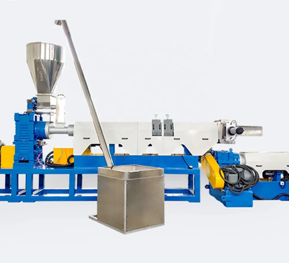 Recycling Granulator Bopp Cigarette Film Pelletizer Plastic Granules Pellet Production Line