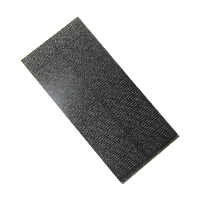 BUHESHUI 1.3Watt Micro Solar Panels 5V 131x61mm Monocrystalline Silicon Small Photovoltaic Cells