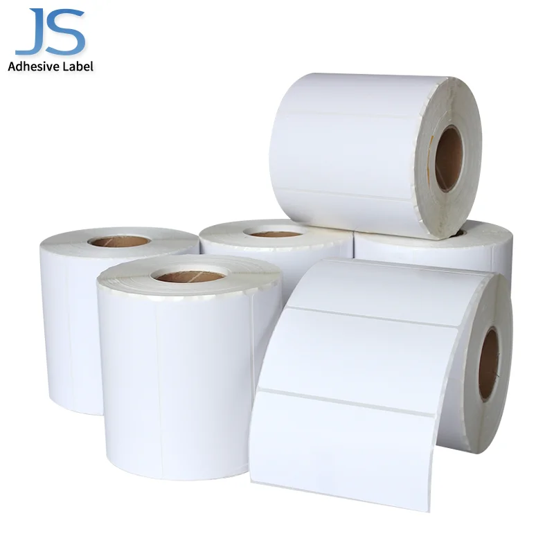 
Custom logo thermal shipping label barcode sticker roll print paper 