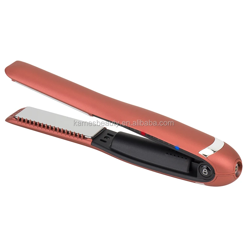 
Mini Size Cordless Hair Straightener Wireless Flat Iron 