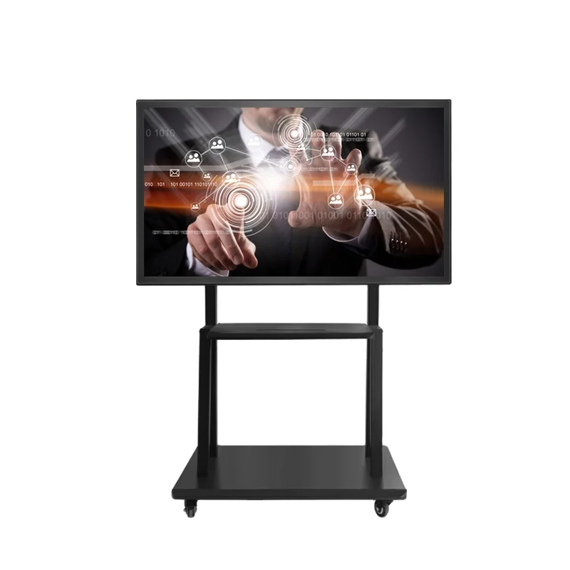 Meeting super interactive touch screen smart panel 98 inch LCD smart drawing board teaching with Android OS Windows OS