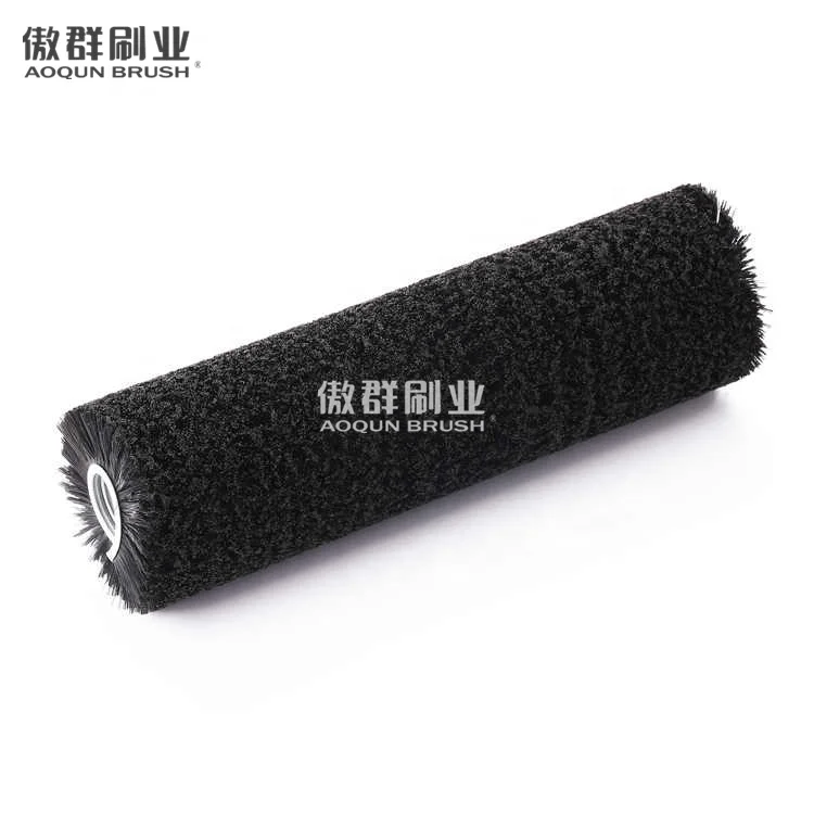 Industrial Tomato Cleaning Fruit Washing Machine Nylon Round Rotating Cylinder Spiral Cleaning Brushes