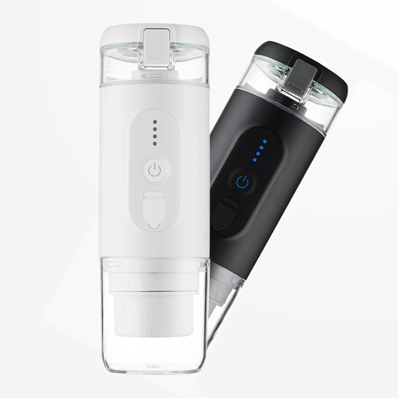 2024 portable coffee machine new design mini heating function with battery espresso machine for office for outdoor