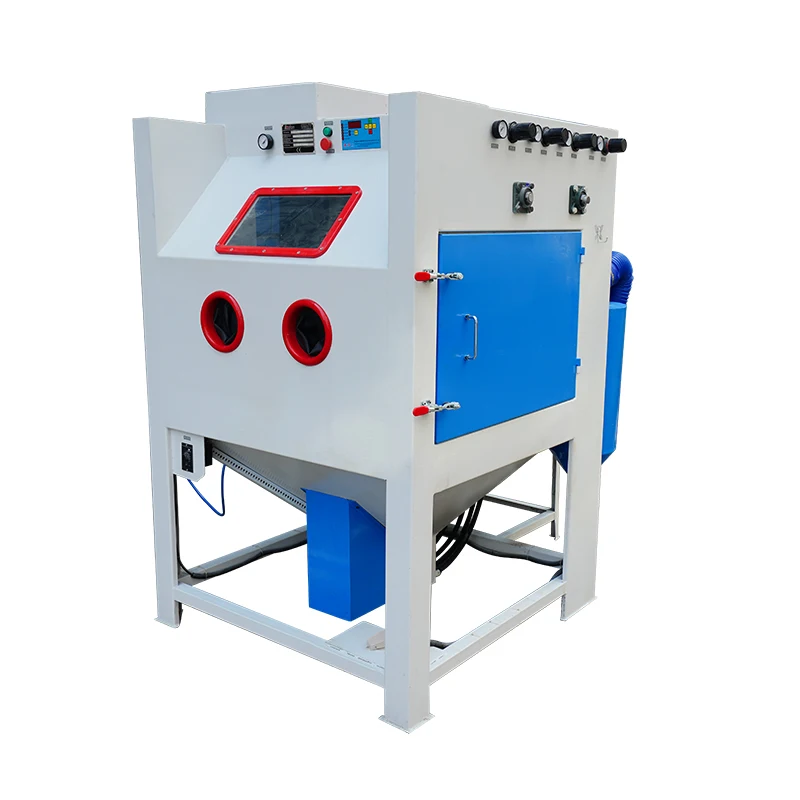 Automatic Wheel Sand Blasting Machine with Turntable