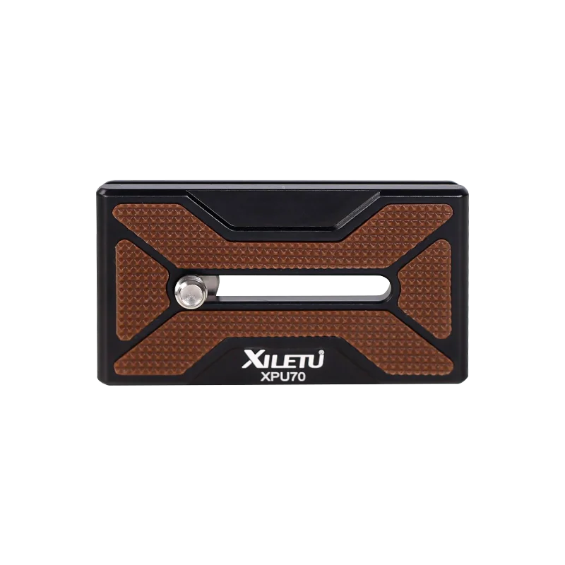 XILETU XPU-70 fast loading plate akar standard dovetail slot universal SLR camera tripod head